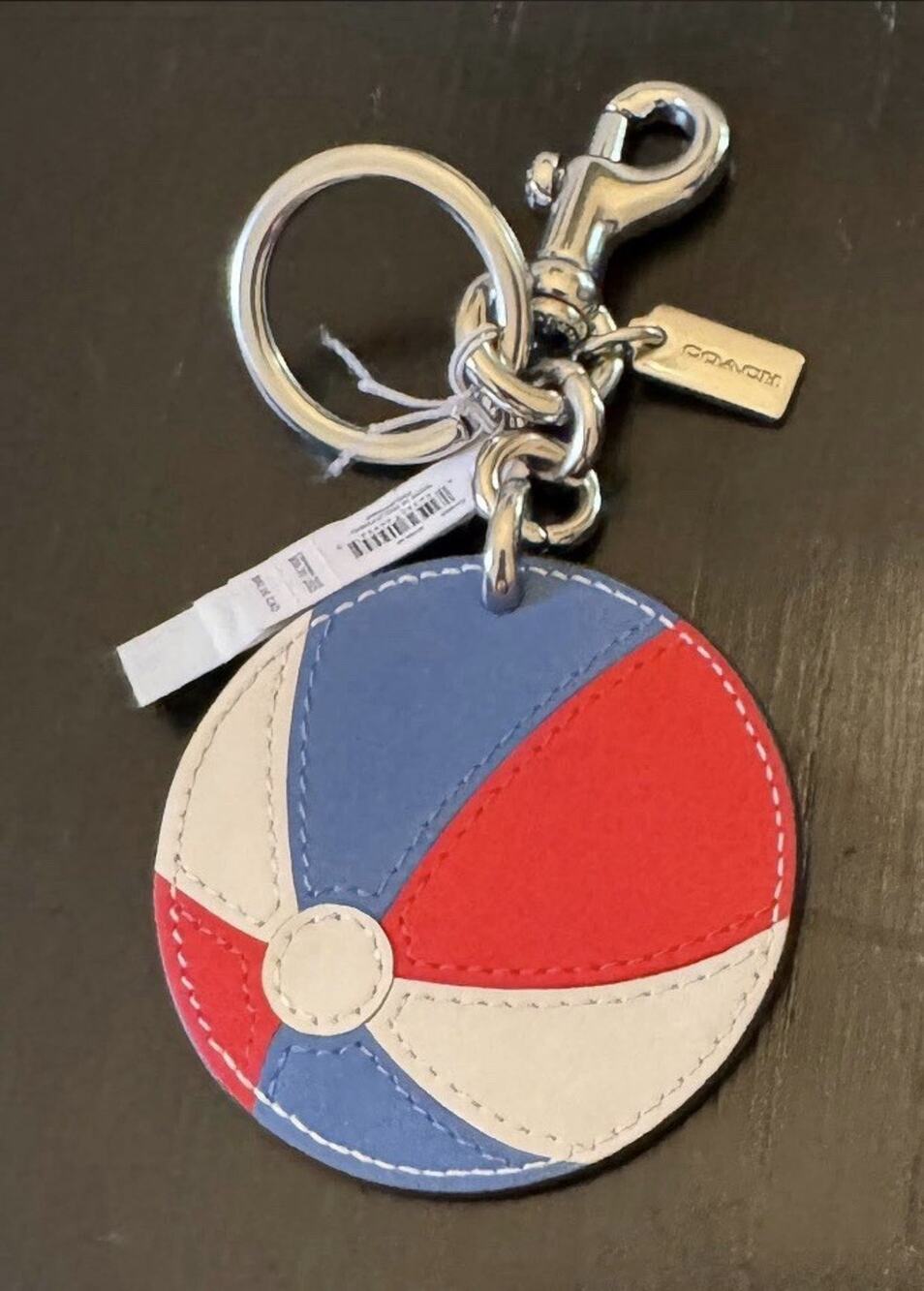 NWT Coach Beachball Bag Charm